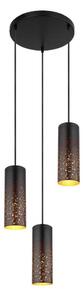 Globo 21005-3H - Lampadario a sospensione con filo CROCKY 3xE27/40W/230V
