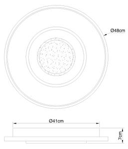 Globo 48552D - Plafoniera LED dimmerabile BRIENNA LED/36W/230V + +TC