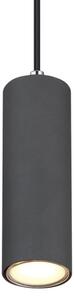 Globo 57911HG - Lampadario su corda ROBBY 1xGU10/35W/230V grigio/marrone