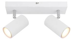 Globo 57911-2W - Faretto ROBBY 2xGU10/35W/230V bianco