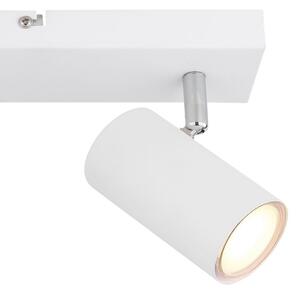Globo 57911-2W - Faretto ROBBY 2xGU10/35W/230V bianco