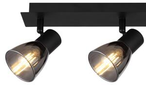 Globo 54307-3 - Luce Spot CLAUDE 3xE14/40W/230V nero