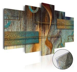 Quadri su vetro acrilico Exotic Note [Glass]