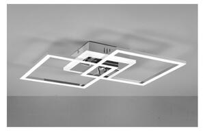 VENIDA PLAFONIERA 2 QUADRATI FINITURA CROMO LED 25W LUCE 4000K DIMMERABILE