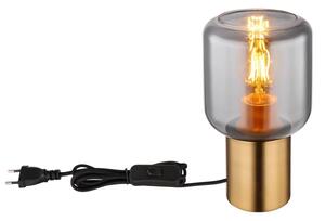 Globo 21004M - Lampada da tavolo NINJO 1xE27/40W/230V ottone
