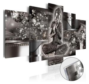 Quadri su vetro acrilico Silver Serenity [Glass]