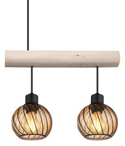 Globo 15534-4H - Lampadario a sospensione con filo PAULO 4xE27/15W/230V