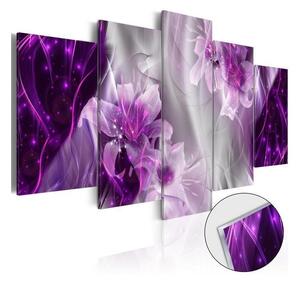 Quadri su vetro acrilico Purple Utopia [Glass]