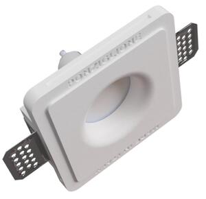 Faretto incasso lampadari bartalini noynac fp7 gu10 led gesso verniciabile - Lampadari Bartalini Gesso