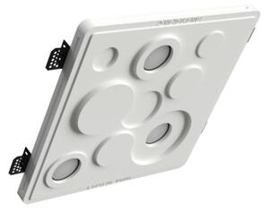 Faretto incasso lampadari bartalini enotswolley fp46 gu10 led gesso verniciabile - Lampadari Bartalini Gesso