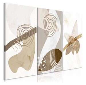 Quadro - Beige Trio (3 Parts)