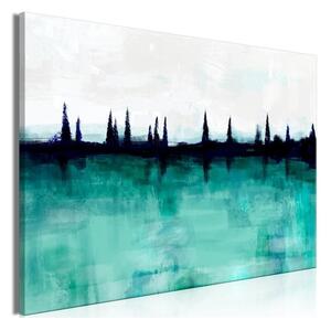 Quadro - Mountain Lake (1 Part) Wide