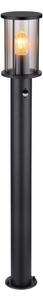 Globo 31363S - Lampada da esterno con sensore GRACEY 1xE27/60W/230V 100 cm IP54