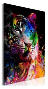 Quadro - Bengal Tiger (1 Part) Vertical
