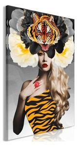 Quadro - Eye of the Tiger (1 Part) Vertical