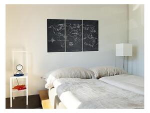 Quadro di sughero - Travel broadens the mind (triptych)