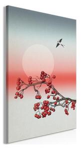 Quadro - Winter Rose (1 Part) Vertical