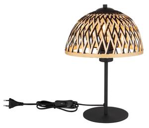 Globo 15767T - Lampada da tavolo COLLY 1xE27/15W/230V bambù