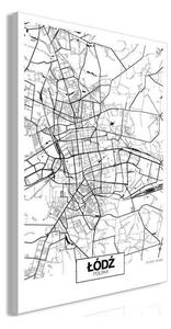Quadro - City Plan: Lodz (1 Part) Vertical
