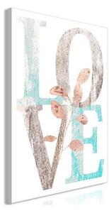 Quadro - Flourishing Letters (1 Part) Vertical