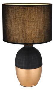 Globo 21627B - Lampada da tavolo VALENTINO 1xE14/40W/230V nero