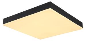 Globo 41594D1 - Plafoniera LED DORO LED/18W/230V 30x30 cm nero