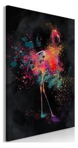 Quadro - Flamingo Colour (1 Part) Vertical