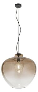 Lampadario vetro soffiato perenz big bowl 6667 e 50 e27 led marrone - Perenz