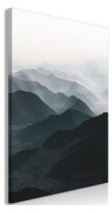 Quadro - Parallel Ridges (1 Part) Vertical