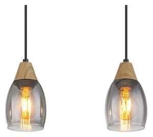 Globo 15706-3H - Lampadario a sospensione con filo REID 3xE27/15W/230V