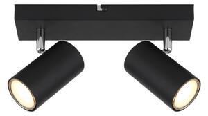 Globo 57911-2B - Luce Spot ROBBY 2xGU10/35W/230V nero