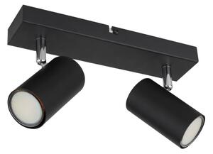 Globo 57911-2B - Luce Spot ROBBY 2xGU10/35W/230V nero
