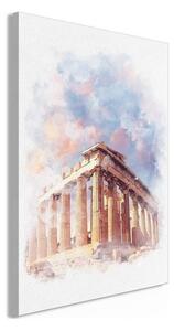 Quadro - Painted Parthenon (1 Part) Vertical