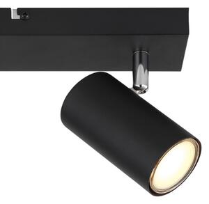 Globo 57911-2B - Luce Spot ROBBY 2xGU10/35W/230V nero