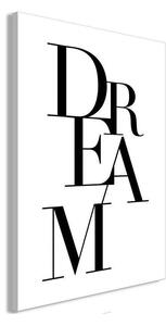 Quadro - Black Dream (1 Part) Vertical