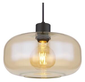 Globo 15566HA - Lampadario a sospensione con filo GIUSEPPE 1xE27/40W/230V diametro 28 cm limpido