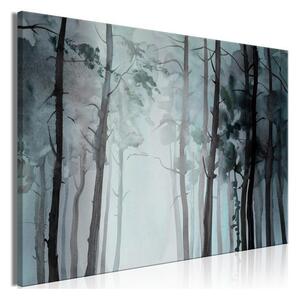 Quadro - Hazy Forest (1 Part) Wide