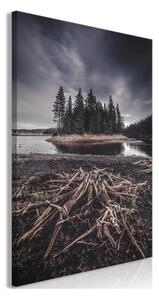 Quadro - Wooded Island (1 Part) Vertical