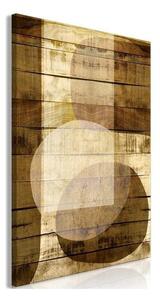 Quadro - Golden Chocolate (1 Part) Vertical
