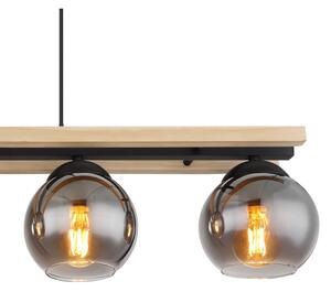 Globo 15569-4H - Lampadario a sospensione con filo CONNI 4xE27/25W/230V
