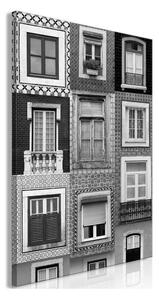 Quadro - Patterned Windows (1 Part) Vertical