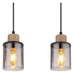 Globo 15707-3H - Lampadario a sospensione con filo REID 3xE27/15W/230V