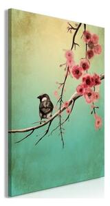 Quadro - Cherry Flowers (1 Part) Vertical