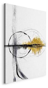 Quadro - Golden Sunrise (1 Part) Vertical