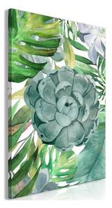 Quadro - Tropical Flora (1 Part) Vertical