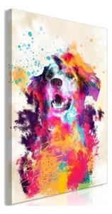 Quadro - Watercolor Dog (1 Part) Vertical