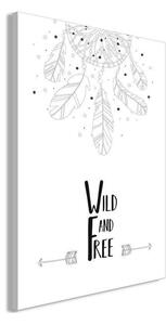 Quadro - Wild and Free (1 Part) Vertical