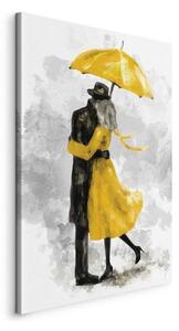 Quadro - Under Yellow Umbrella (1 Part) Vertical