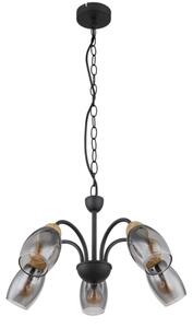 Globo 60297-5H - Lampadario a sospensione con catena GERLY 5xE14/25W/230V