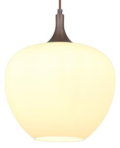 Globo 15548H1C - Lampadario a sospensione con filo MAXY 1xE27/60W/230V bianco/marrone